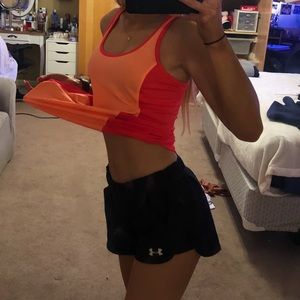 black under armoir shorts (w a pocket!)